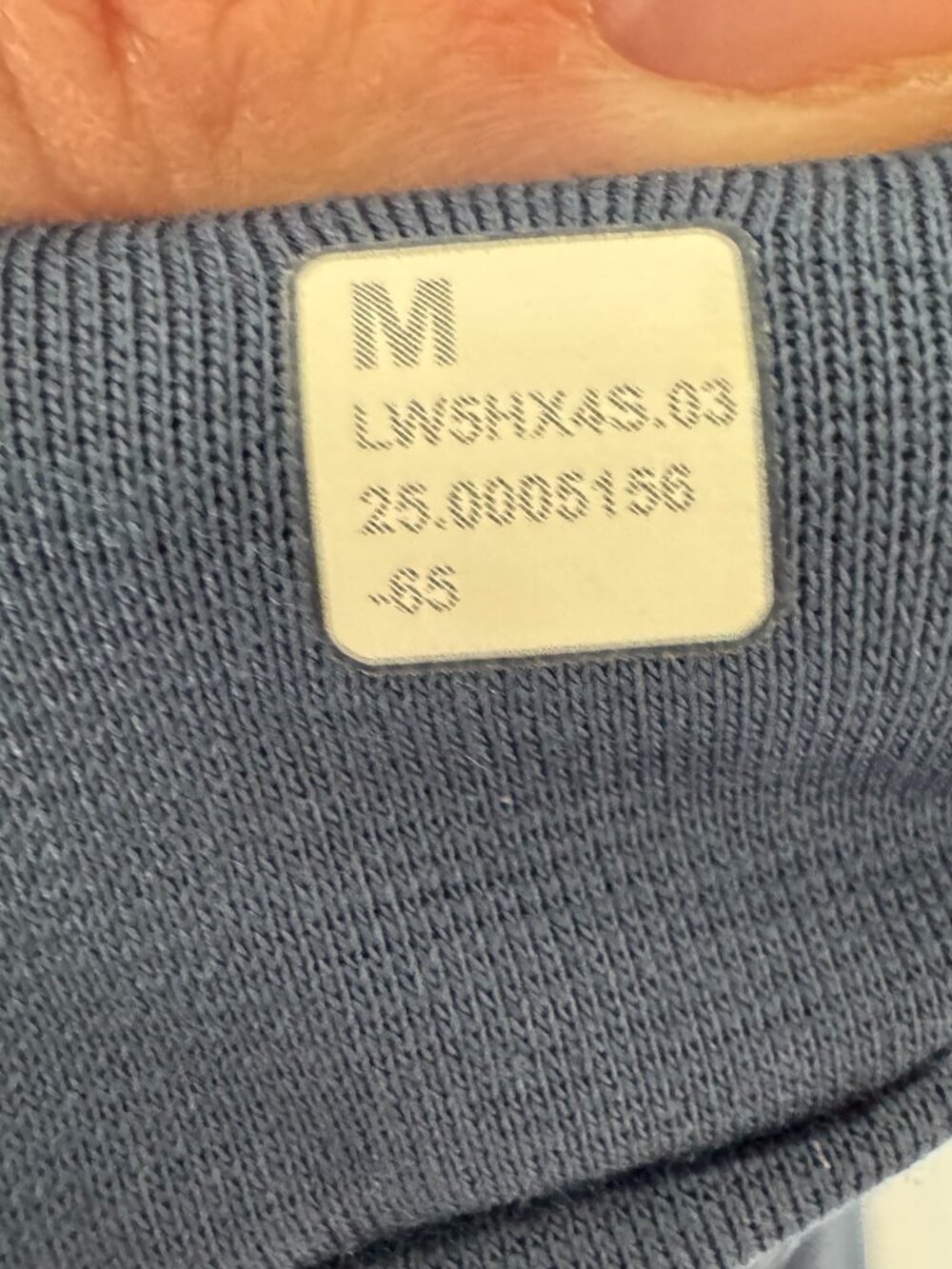 Lululemon Define High-Rise Wide-Leg Pant Luon Blue Twill Size Medium Athleisure - Picture 3 of 9